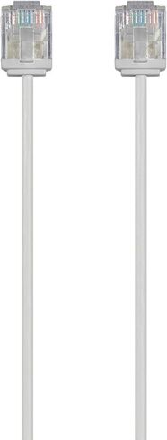 كابل تصحيح Monoprice Micro Slimrun Cat6 Ethernet - 50 قدم - أسود، مجدول، 550 ميجا هرتز، Utp، سلك نحاسي عاري نقي، 32AWG in Kuwait