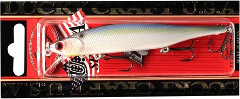 مؤشر البرق من LUCKY CRAFT 110SP، Jerkbait جنبًا إلى جنب، بطولة العمل الحائزة على طعم مثالي متذبذب للمياه العذبة في بحيرة باس لصيد الأسماك in Saudi Arabia