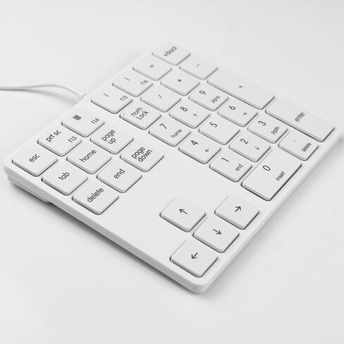 Qisan Numeric Keypad 34 Keys (30%) Mini Multifunctional Wired Number Keypad Black Magicforce | Number Pad for Laptop | Gaming Keypad for Pc | Laptop Accessories | Keypad for Computer-Black Magicforce in Kuwait