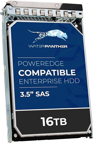 WP 16TB SAS 12Gb/s 7.2K RPM 3.5" HDD for Dell PowerEdge Servers | Enterprise Hard Drive in 14G 15G Tray | Compatible with Poweredge (Renewed) in Saudi Arabia