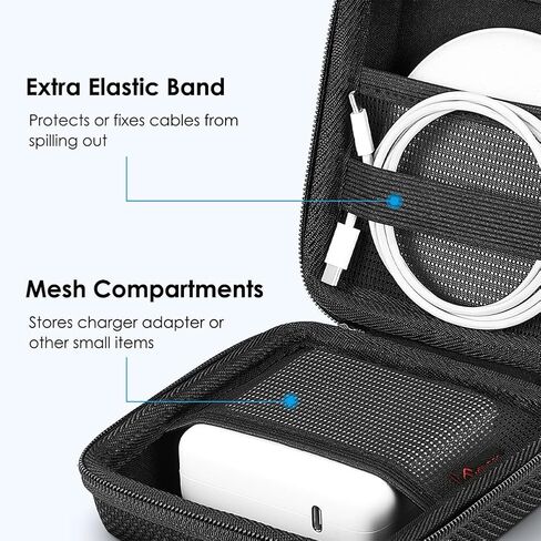 FINPAC Charger Case for MacBook, Small Electronic Organizer Pouch Bag in Kuwait