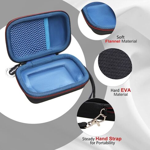 LTGEM Case for Samsung T7 Shield 1TB 2TB Portable SSD External Solid State Drive - Hard Protective Cover Storage Bag,Grey in Kuwait