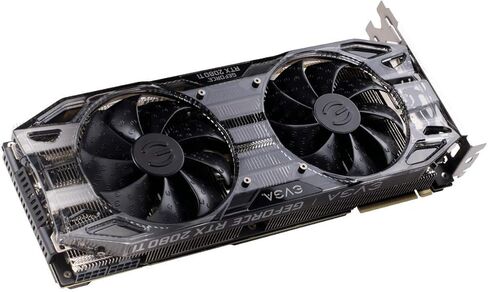 EVGA GeForce RTX 2080 Ti Black Edition Gaming, 11GB GDDR6, Dual HDB Fans & RGB LED Graphics Card 11G-P4-2281-KR (Renewed) in Saudi Arabia