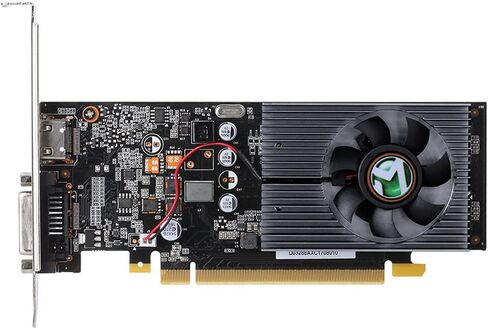 ماكس صن بطاقة رسومات فيديو جي تي 1030 2 جيجابايت GDDR5 64 بت بمنفذ PCIe 3.0 دايركت اكس 12 اي تي اكس اتش دي سي بي ريدي دي في اي HDMI من جيفوريس in Kuwait