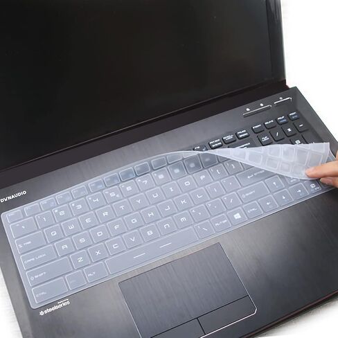 غطاء لوحة مفاتيح لـ MSI Raider GE76 GE75 GE63، MSI Stealth GS76 GS75، MSI Vector/Leopard GP76 GP75، MSI Katana GF75، MSI Titan GT76، MSI Pulse GL75 GL65 15.6 17.3 لوحة مفاتيح كمبيوتر محمول للألعاب MSI - شفاف in Kuwait