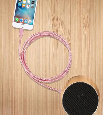 سلك Aux لهاتف iPhone، كابل صوت Lightning إلى 3.5 مم لهاتف iPhone 13 12 11 XS XR X 8 7 6 iPad iPod إلى السيارة/ستيريو المنزل/سماعة الرأس/مكبر الصوت، محول مقبس سماعة رأس معتمد من Apple MFi (أبيض) in Kuwait