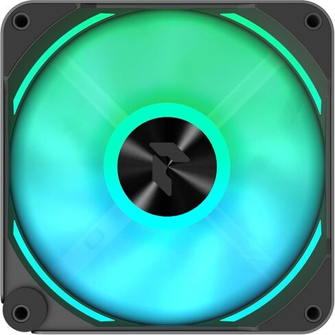 APNX FP1-120 White Performance ARGB Fan, 120mm, 30mm Frame Width, PWM 500-1600 RPM, High Air Flow, Hydraulic Bearing, Thick Shock-Absorbing Pad, for PC Case, Liquid and Air Cooler in Saudi Arabia