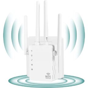 أحدث معزز واي فاي 2023، معزز إشارة للغطاء المنزلي حتى 12880 قدم مربع و105 جهاز، موسع واي فاي، مضخم واي فاي، موسع نطاق واي فاي 1200 ميجا بت في الثانية، معزز الإنترنت، معزز موسع واي فاي in Kuwait