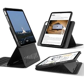 ESR for iPad Air 5th/4th Generation Case (2022/2020), Removable Magnetic Cover, Adjustable Portrait/Landscape Stand with Raised Display View, 9 Standing Angles, Shift Series, Blue in Kuwait