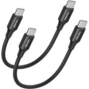 [10 أقدام 2 حزمة] كابل USB C طويل إلى USB C شحن سريع 60 وات، سلك شاحن PD من النوع C نايلون متوافق مع Samsung Galaxy S23 S22 S21 S21+ S20 FE Note 20 Ultra Plus A80 5G، Pixel 7 6 Pro 6a 5 4 3 3a 2 XL in Kuwait