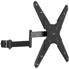 دعامة ذراع تلفزيون VIVO Universal Pole Mount 32 إلى 55 بوصة مع لوحة VESA قابلة للإزالة مقاس 75 × 75 مم إلى 400 × 400 مم، تناسب أنابيب تصل إلى 1.9 بوصة، MOUNT-POLE4A