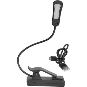 Weohoviy LED كتاب ضوء 3000K6500K 360 درجة خرطوم عالمي شحن USB محمولة ضوء للقراءة لسطح المكتب سرير النوم in Kuwait