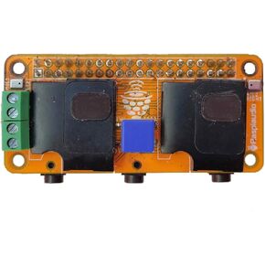 RASPIAUDIO Audio DAC Hat Sound Card for Raspberry PI5 All Models Pi4/ Pi Zero / Pi3 / Pi3B / Pi3B+ / Better Quality Than USB (Mic+_V3) in Saudi Arabia