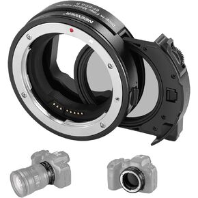 NEEWER EF to EOS R Mount Adapter with Drop in CPL Filter, Autofocus Lens Converter Ring Compatible with Canon EF/EF-S Lens to EOS R EOS Ra EOS RP EOS R5 EOS R6 EOS R3 EOS C70 R5C R7 R10 R8 R50 etc in Kuwait