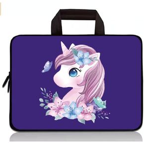 حافظة كمبيوتر لوحي للأطفال من HYUTOTA مقاس 7-9 بوصات، حقيبة حمل محمولة من النيوبرين تناسب مقاس 7 بوصات و8 بوصات و8.5 بوصات و8.9 بوصات و9 بوصات لأجهزة Apple iPad Mini وSamsung Galaxy Tab وGoogle وHP وAcer وASUS (يونيكورن) in Kuwait