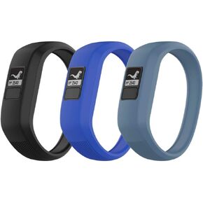Watbro Bands Compatible with Garmin Vivofit JR/Vivofit JR2/ Vivofit 3, Soft Silicone Adjustable Stretchy Replacement Watch Bands with Buckle, for Vivofit jr/jr 2/3, for Kids Boys Girls Small Large