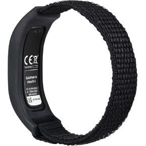 أحزمة C2D JOY الرياضية المصنوعة من النايلون الشبكي المتوافقة مع أحزمة بديلة لتتبع Garmin Vivofit 4 مع حافظة