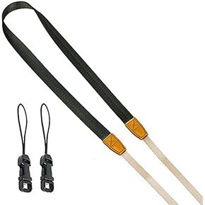Eorefo Camera Strap Camera Neck Strap with Quick-release Buckles for Mirrorless Camera.(Black)