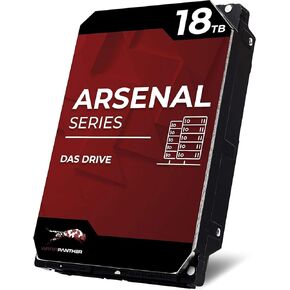 Water Panther Arsenal 28TB SATA 7200RPM 3.5-Inch DAS Hard Drive (SATA HDD, 28TB) (Renewed)
