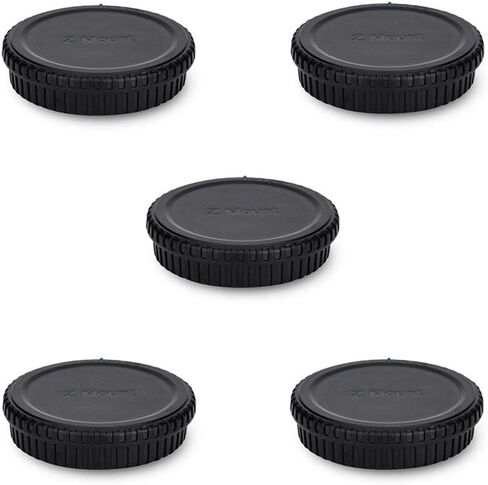 JJC 2-Pack Nikon Z Mount Rear Lens Cap & Body Cap for Nikon Z50 Z30 Z7 Z6 | Replaces Nikon LF-N1 Lens Cap & BF-N1 Body Cap, for Nikon ZR Z30 Z50 II Z5 II Z6 III II Z7 II Z8 Z9 Z fc Zf, Dustproof, ABS in Saudi Arabia