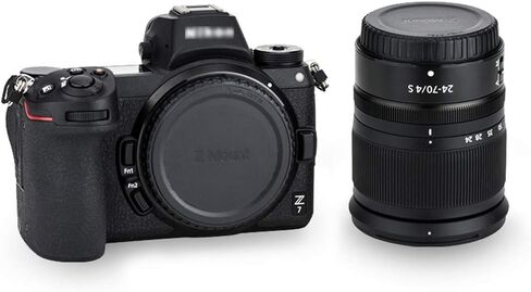 JJC 2-Pack Nikon Z Mount Rear Lens Cap & Body Cap for Nikon Z50 Z30 Z7 Z6 | Replaces Nikon LF-N1 Lens Cap & BF-N1 Body Cap, for Nikon ZR Z30 Z50 II Z5 II Z6 III II Z7 II Z8 Z9 Z fc Zf, Dustproof, ABS in Saudi Arabia