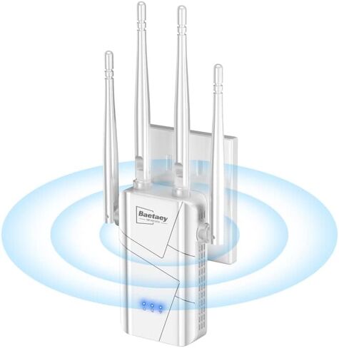 2022 Baetaey Wi-Fi Range Extender Signal Booster للمنزل حتى 6000 قدم مربع in Kuwait
