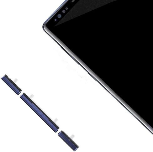 2X زر تشغيل/إيقاف تشغيل الصوت بديل للمفاتيح الجانبية المتوافقة مع هاتف Samsung Galaxy Note 9 (أزرق) in Kuwait