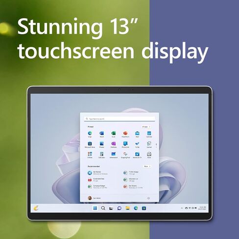 Microsoft Surface Pro 9 (2022), 13" 2-in-1 Tablet & Laptop, Thin & Lightweight, Intel 12th Gen i7 Fast Processor for Multi-Tasking, 16GB RAM, 256GB Storage with Windows 11, Graphite in Saudi Arabia