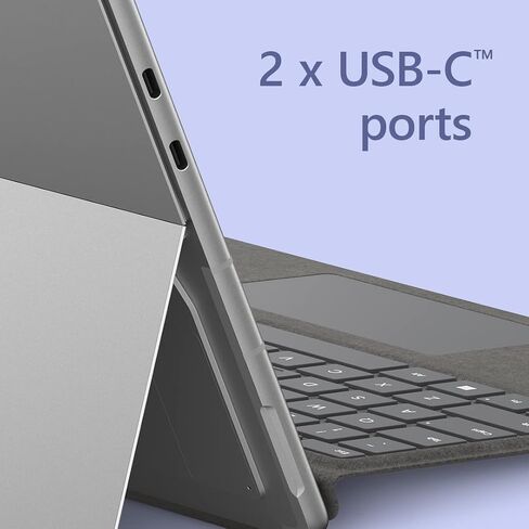 Microsoft Surface Pro 9 (2022), 13" 2-in-1 Tablet & Laptop, Thin & Lightweight, Intel 12th Gen i7 Fast Processor for Multi-Tasking, 16GB RAM, 256GB Storage with Windows 11, Graphite in Saudi Arabia