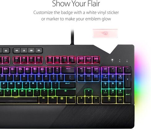 لوحة مفاتيح ميكانيكية للألعاب ASUS ROG Strix Flare Pnk (Cherry MX Red) إصدار محدود ولوحة ماوس ألعاب ممتدة إصدار محدود من ROG Sheath PNK، خفيفة ومحمولة وماوس ألعاب بصري، وردي in Saudi Arabia