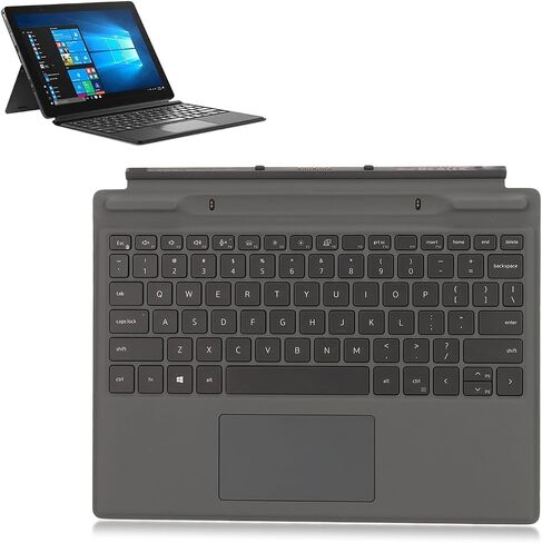 لوحة مفاتيح للسفر قابلة للفصل لجهاز Dell Latitude 7320 7310، لوحة مفاتيح بديلة أصلية جديدة بدون خياطة لوحة مفاتيح كمبيوتر محمول بإضاءة خلفية مع لوحة لمس لأجهزة Dell in Kuwait