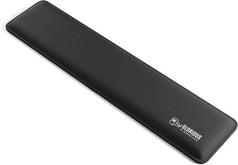 Glorious Gaming Wrist Pad/Rest - Slim TENKEYLESS - Black - Mechanical Keyboards,Stitched Edges,Ergonomic | 14x4 inches | 0.7in/17mm Thick (GSW-87) Slim TENKEYLESS (Black) in Kuwait