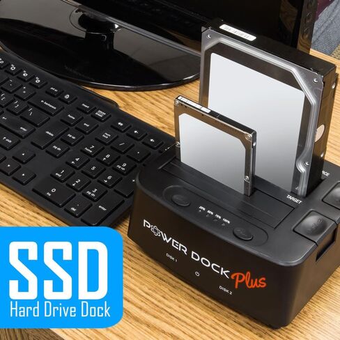 Kingwin USB 3.0 Hard Drive Docking Station for 2.5" & 3.5" SATA HDD/SSD, Hot Swap, Tool-Free, UASP Support, 5Gbps High-Speed Transfer, PC Laptop Backup & Storage. in Kuwait
