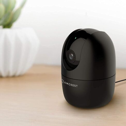 Amcrest 1080P WiFi Camera Indoor, Nanny Cam, Dog Camera, Sound & Baby Monitor, Human & Pet Detection, Motion-Tracking, 2.4Ghz Only, Pan/Tilt Wireless IP Camera, Night Vision, Smart Home ASH21-B in Saudi Arabia