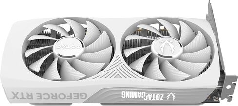 ZOTAC Gaming GeForce RTX 4060 8GB Twin Edge OC White Edition DLSS 3 8GB GDDR6 128-bit 17 Gbps PCIE 4.0 Compact Gaming Graphics Card, ZT-D40600Q-10M in Saudi Arabia