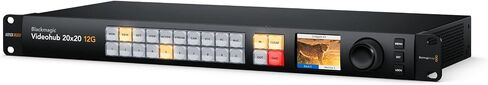 Blackmagic Design Videohub 20x20 12G Zero-Latency Video Router in Saudi Arabia