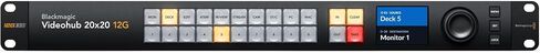 Blackmagic Design Videohub 20x20 12G Zero-Latency Video Router in Saudi Arabia