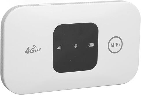 جهاز توجيه مودم 4G LTE غير مقفل H5577 مع فتحة لبطاقة SIM، جهاز واي فاي عالي السرعة 150 ميجابت في الثانية، نقطة اتصال متنقلة صغيرة واي فاي للسفر والعطلات والتخييم in Saudi Arabia
