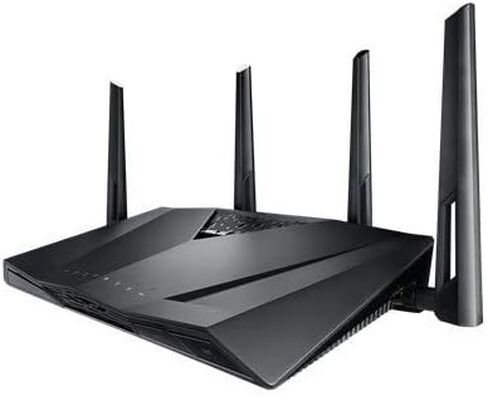 اسس راوتر واي فاي ثنائي النطاق AC3100 من روت مع تعزيز مزدوج للألعاب، اي ميش لنظام واي فاي شبكي ومو-ميمو (مجدد) in Saudi Arabia