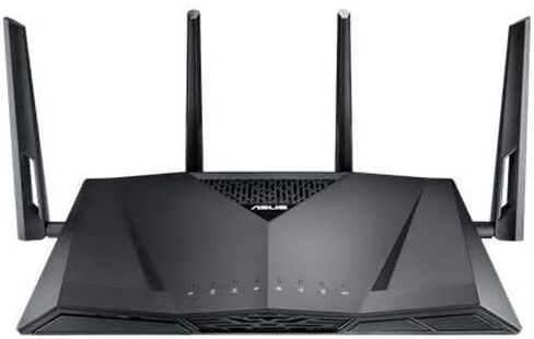 اسس راوتر واي فاي ثنائي النطاق AC3100 من روت مع تعزيز مزدوج للألعاب، اي ميش لنظام واي فاي شبكي ومو-ميمو (مجدد) in Saudi Arabia