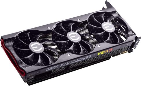 EVGA 24G-P5-3975-KR GeForce RTX 3090 XC3 Ultra Gaming، 24 جيجابايت GDDR6X، تبريد iCX3، ARGB LED، لوحة خلفية معدنية (متجددة) in Kuwait