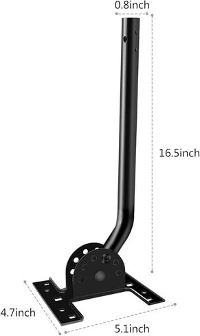 جبل الهوائي، العلية قابل للتعديل الطقس دليل على التلفزيون في الهواء الطلق هوائي تركيب القطب بين قوسين جبل العالمي - سهلة التركيب، قوس التثبيت والأجهزة المدرجة in Kuwait