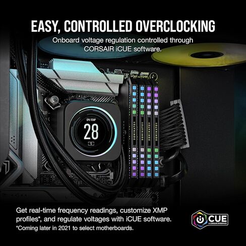 CORSAIR DOMINATOR PLATINUM RGB DDR5 RAM 64GB (2x32GB) 6600MHz CL32 Intel XMP iCUE Compatible Computer Memory - Black (CMT64GX5M2B6600C32) in Kuwait