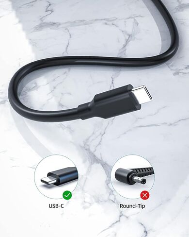 Charger for Asus Chromebook Laptop, (Safety Certified by UL), USB C Power Connector, 45W in Saudi Arabia
