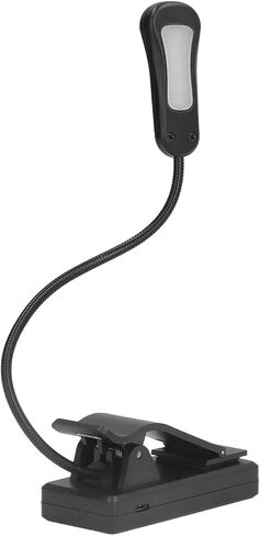 Weohoviy LED كتاب ضوء 3000K6500K 360 درجة خرطوم عالمي شحن USB محمولة ضوء للقراءة لسطح المكتب سرير النوم in Kuwait