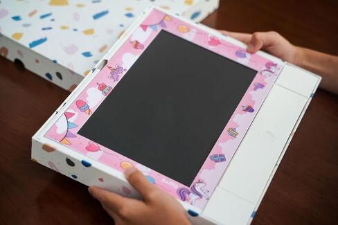 BEMI Frame with FRAMEO App 10.1 Inch Smart WiFi Kids Digital Photo Frame Pink 1280x800 IPS LCD Touch Screen, Built in 16GB Memory, Share Moments Instantly via Frameo App in Kuwait