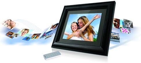 إطار صور رقمي بشاشة عريضة مقاس 7 بوصات من Coby DP-767 مع مشغل وسائط متعددة (يتضمن إطارين معدنيين) in Kuwait