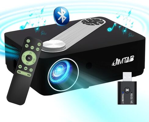 M22 Native 1080P WiFi Video Projector,Short Throw Screen Mirroring 2.4G 5G Projector Support AV,USB,HDMI,TF Compatible with Xbox,Laptop,iPhone and Android (Graphite) in Saudi Arabia