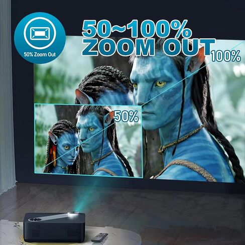 M22 Native 1080P WiFi Video Projector,Short Throw Screen Mirroring 2.4G 5G Projector Support AV,USB,HDMI,TF Compatible with Xbox,Laptop,iPhone and Android (Graphite) in Saudi Arabia