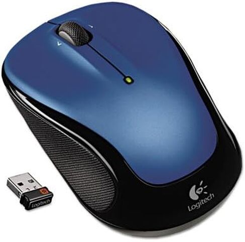 A better mix of precision and comfort with scrolling designed for Web use. - LOGITECH, INC. M325 Wireless Mouse, Right/Left, Blue in Saudi Arabia